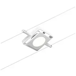 Paulmann Niedervolt-Seilsystem-Leuchte 4.5 W Weiß (matt), Chrom