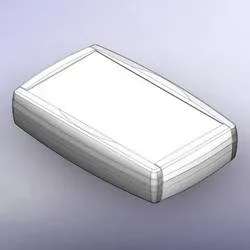 TEKO TN23-B2.30 Universal-Gehäuse 155 x 96 x 35 ABS, TPU Weiß, Lichtgrau 1 St.
