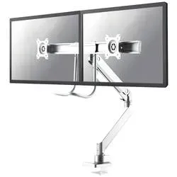 Neomounts Monitor-Tischhalterung NM-D775DXWHITE 2 Display(s) 25,4 cm (10) - 81,3 cm (32) Weiß Schwenkbar, Rotierbar,