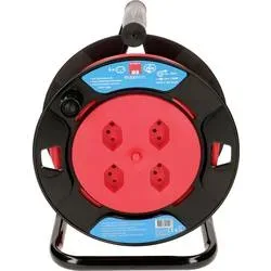 Max Hauri 138870 Kabelabroller 25.00 m Rot