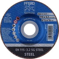 PFERD EH 115-3,2 SG STEEL 61340132 Trennscheibe gekröpft 115 mm 22.23 mm 25 St.