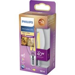 Philips LED 871951432421300 LED EEK D (A - G) E14 Kerzenform 3.4 W = 40 W Warmweiß (Ø x H) 35 mm x 97 mm dimmbar (Dim to