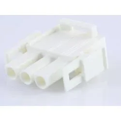 Molex Buchsengehäuse-Kabel Polzahl Gesamt 3 Rastermaß: 6.35 mm 366430003 1 St. Bag