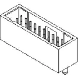 Molex Stiftleiste (Standard) 713490037 1 St.