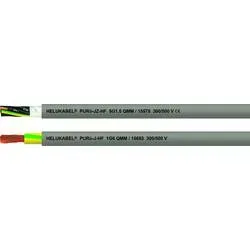 HELU 15622-500 Schleppkettenleitung PURö-JZ-HF 4 G 2.5 mm² Grau 500 m