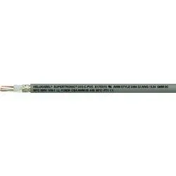 HELU 49933-500 Schleppkettenleitung S-TRONIC-310-C-PVC 4 x 0.25 mm² Grau 500 m