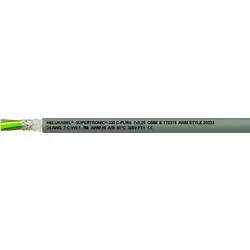 HELU 49829-500 Schleppkettenleitung S-TRONIC-330 C-PURö 25 x 0.34 mm² Grau 500 m