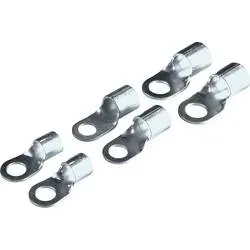 HELU 91518 Ringkabelschuh Querschnitt (max.)=2.50 mm² Unisoliert Silber 1 St.