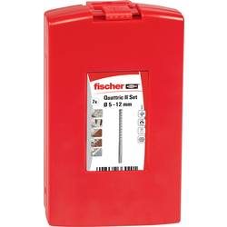 Fischer Quattric II 553210 Hammerbohrer 5 mm, 6 mm, 8 mm, 10 mm, 12 mm SDS-Plus 1 St.