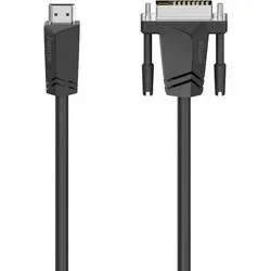 hama 00205018 Verbindungskabel, HDMI?-Stecker - DVI/D-Stecker, 1,5 m