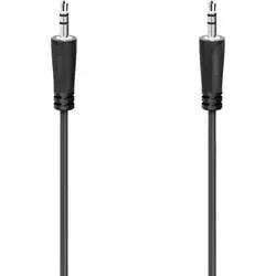 hama 00205116 Audio-Kabel, 3,5-mm-Klinken-St. - 3,5-mm-Klinken-St., Stereo, 5,0 m