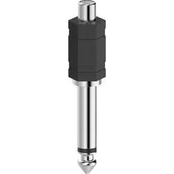 hama 00205188 Audio-Adapter, Cinch-Kupplung - 6,3-mm-Klinken-Stecker Mono