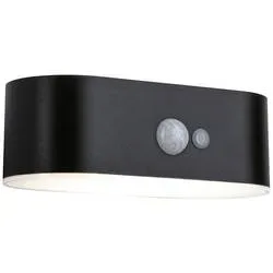 Paulmann 94571 Ayda Solar-Wandlampe EEK: A (A - G) 5.5 W Warmweiß Schwarz
