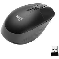 Logitech M190 Maus Funk Optisch Anthrazit 3 Tasten 1000 dpi