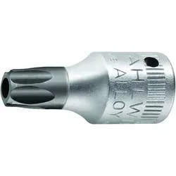 Stahlwille 44 KTXB T 8 SCHRAUBENDREHEREINSATZ 1/4 ZOLL - MIT BOHRUNG 01351008 1/4 (6.3 mm) Schraubendrehereinsatz T 8