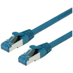 VALUE Patchkabel Cat.6A (Class EA) S/FTP (PiMF), LSOH, blau, 2 m