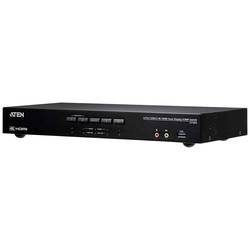 ATEN - 4-Port USB 3.0 4K HDMI Dual Display KVMP™ Switch, Schwarz