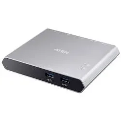 ATEN US3310 USB-C® (USB 3.2 Gen 2) Umschalter Grau