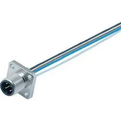 binder 76 0931 0111 00008-0200-20 Sensor-/Aktor-Steckverbinder, unkonfektioniert M12 Stecker, gerade Polzahl Sensoren: 8