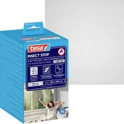 tesa 55297-00000-00 Pollenschutzgitter (B x H) 1200 mm x 2400 mm Anthrazit 1 St.