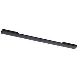 Paulmann Cover Connector-Inlay 95554 Hochvolt-Schienensystem-Komponente Abdeckschiene Schwarz, Transparent