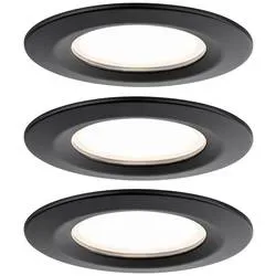 Paulmann 93081 Set Nova Plus LED-Einbauleuchte LED LED fest eingebaut 18 W Schwarz