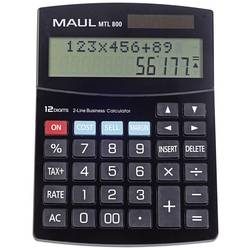 Maul Tischrechner MTL 800 24-stelliges Display Schwarz
