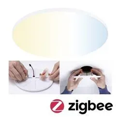 Paulmann 79957 LED-Einbaupanel 18 W Warmweiß Weiß