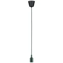 Paulmann 78429 Pendelleuchte E27 60 W Grün, Schwarz