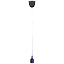 Paulmann 78430 Pendelleuchte E27 Nachtblau, Schwarz