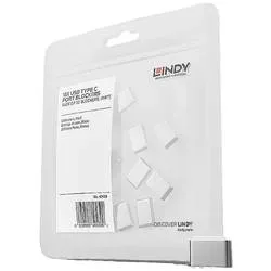 LINDY -  Schnittstellenblockierung USB Typ-C 10 Stück(e), Weiss