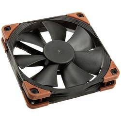 Noctua NF-F12 PC-Gehäuse-Lüfter Schwarz (B x H x T) 120 x 120 x 25 mm