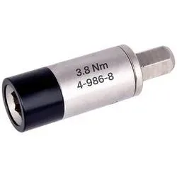 BERNSTEIN Tools for Electronics 4-986-8 Drehmomentadapter voreingestellt 1/4 (6.3 mm) 3.8 Nm (max)