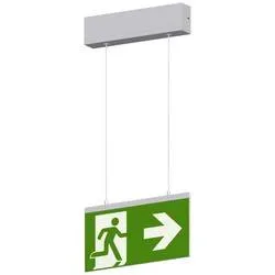 Beltrona M19002 LED Fluchtweg-Notbeleuchtung Deckenaufbaumontage rechts, links, hoch, runter