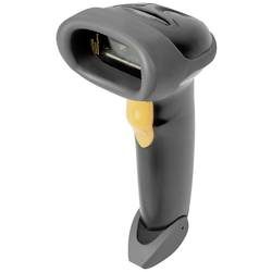 Digitus - 1D Barcode Scanner, Bi-direktional 200 Scanssek, 2 m USB-RJ45 Kabel, Schwarz