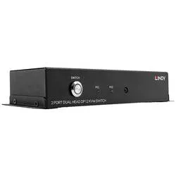 LINDY KVM-Umschalter KVM-Umschalter DisplayPort® Fernbedienung 3840 x 2160 Pixel