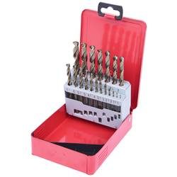 KS Tools 3303610 330.3610 HSS-G-Co 5 Metall-Spiralbohrer-Set 1 mm, 1.5 mm, 2 mm, 2.5 mm, 3 mm, 3.5 mm, 4 mm, 4.5 mm, 5