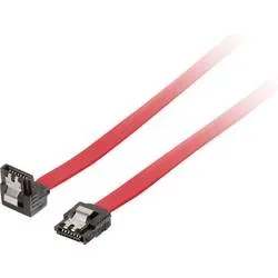Equip Festplatten Anschlusskabel [1x - 1x SATA] 0.30 m Rot