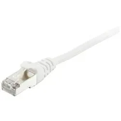 Equip 605540 RJ45 Patchkabel CAT 6 S/FTP 40.00 m Weiß vergoldete Steckkontakte 1 St.