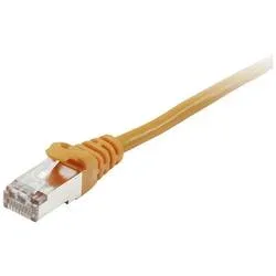 Equip 605579 RJ45 Patchkabel CAT 6 S/FTP 20.00 m Orange vergoldete Steckkontakte 1 St.