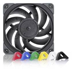 Noctua NF-A12X25 PWM chromax.black.swap PC-Gehäuse-Lüfter Schwarz (B x H x T) 120 x 25 x 120 mm