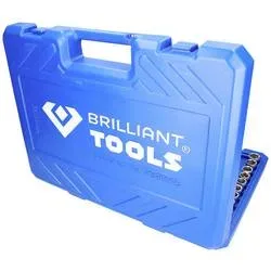 Brilliant Tools Steckschlüsselsatz zöllig Vierkant 172teilig BT023172
