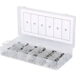 KS Tools 970.0270 970.0270 Feinsicherung-Sortiment 5 A, 10 A, 15 A, 20 A, 25 A, 30 A Träge -T- Inhalt 120 Teile