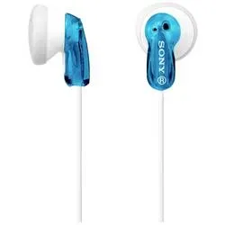 Sony MDR-E9LP In Ear Kopfhörer kabelgebunden Stereo Blau Magnetisch DJ