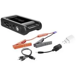 Technaxx Schnellstartsystem TX-218 5030 Starthilfestrom (12 V)=350 A Kompressor, Elektronikschutz, Arbeitsleuchte,