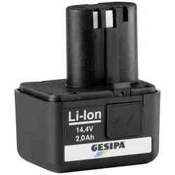 Gesipa 1666440 1666440 Werkzeug-Akku 14.4 V 2 Ah