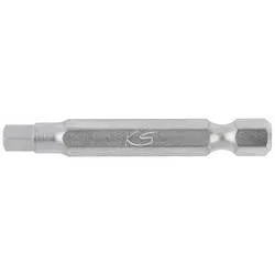 KS Tools 911.2803 Sechskant-Bit Spezialstahl vernickelt E 6.3 1 St.