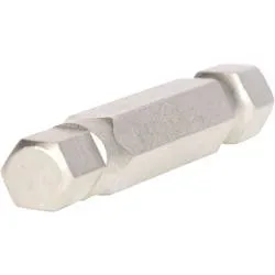 KS Tools 911.2818 Sechskant-Bit Spezialstahl vernickelt E 6.3 1 St.