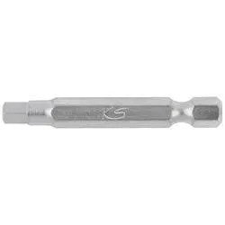 KS Tools 911.2824 Sechskant-Bit Spezialstahl vernickelt E 6.3 1 St.