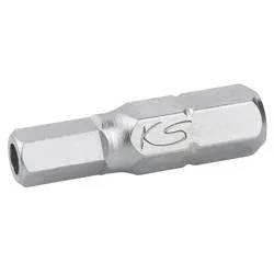 KS Tools 911.3592 Sechskant-Bit Spezialstahl vernickelt C 6.3 1 St.